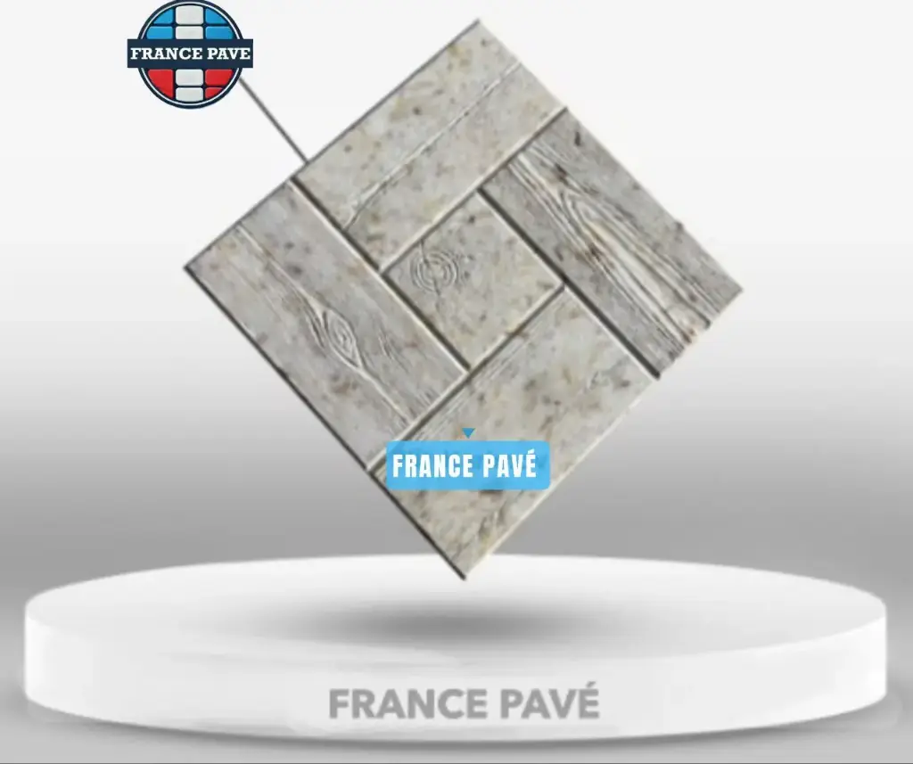Wood-effect paving (30x30cm)