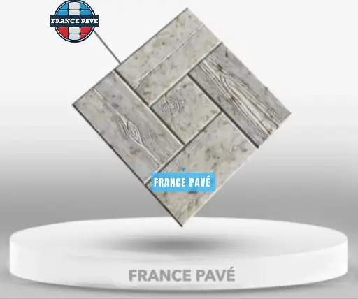 Pavé effet bois (m²) 30x30cm